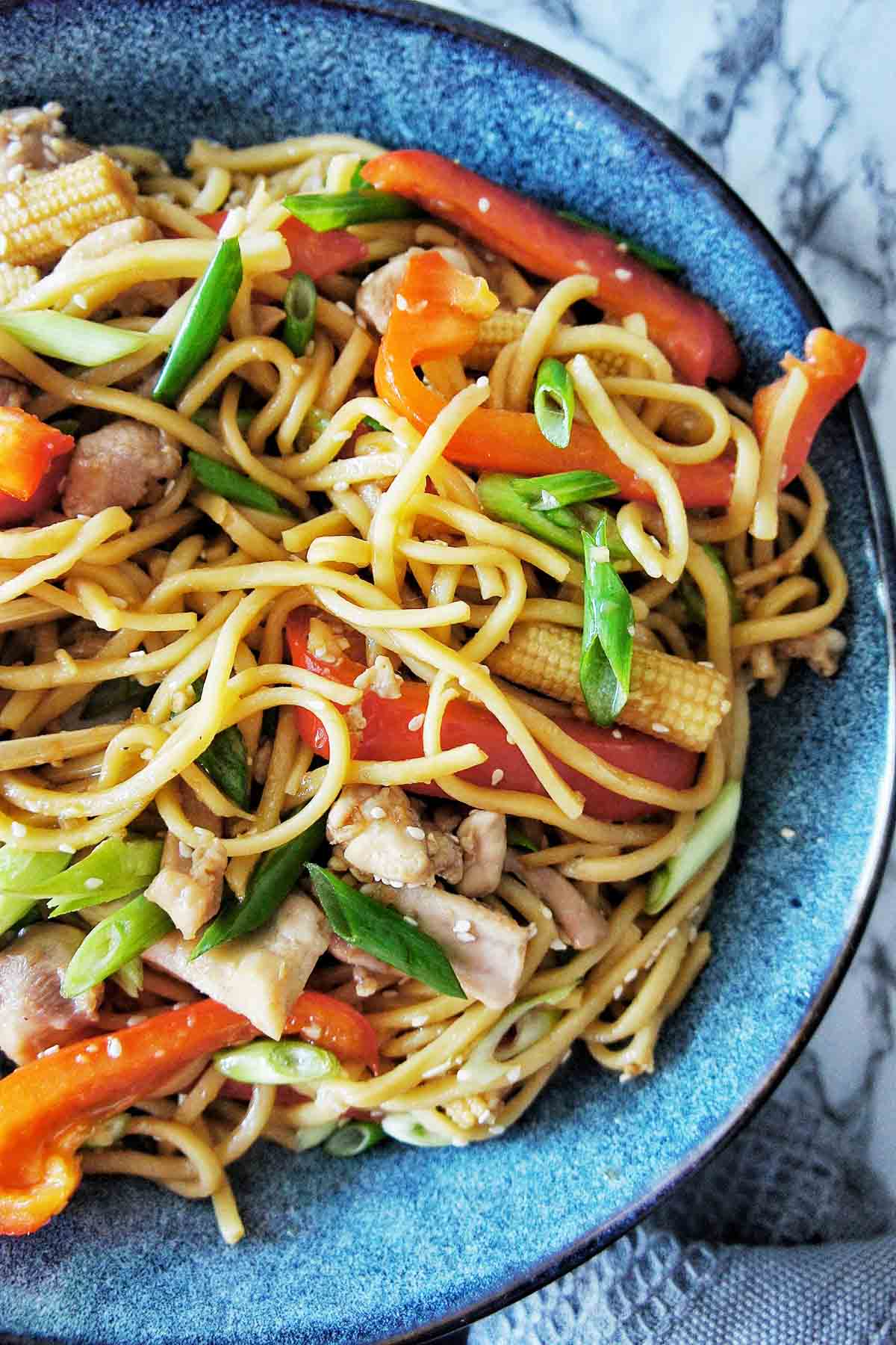 Chicken Noodle Stir-Fry